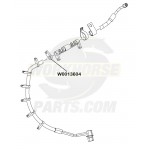 W0013604 - Front Right Hand Side Brake Hose Asm